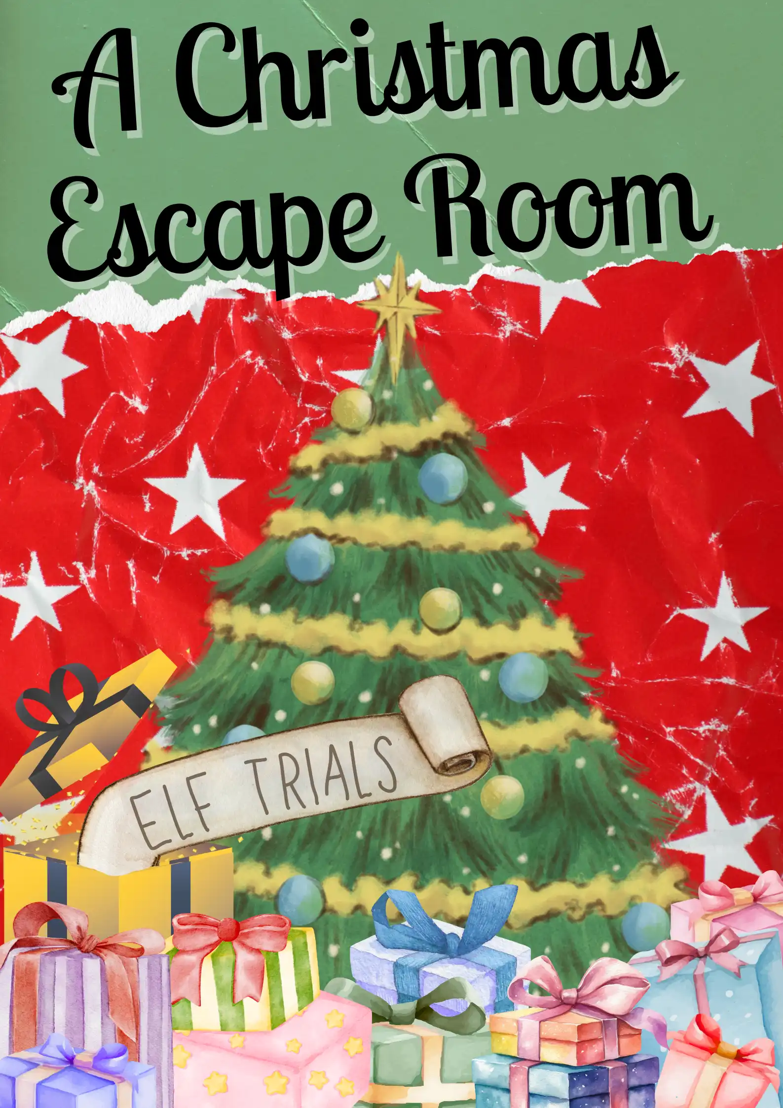A Christmas Escape room poster